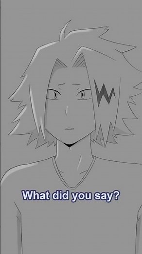 She heard him perfectly | #fanart #mha #kamijirou