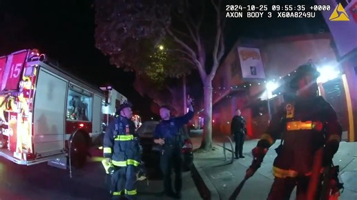 MEDAL OF VALOR: On Oct 25, 2024, quick-thinking officers rescued a pair of residents unable to escape from a burning building. These officers placed themselves at risk to save lives, demonstrating bravery and commitment to protecting others. | San Francisco Police Department