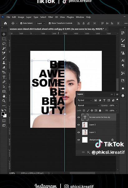 Clipping Mask Tutorial #clippingmask #texs #face #photoshop #manipulasi #photoshoptutorials #editing