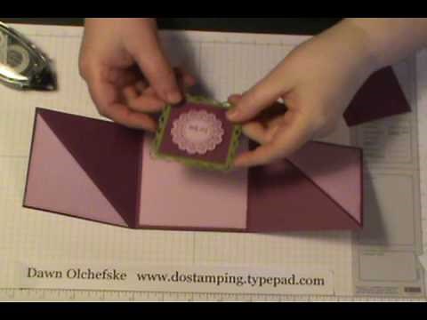 Triangle Tri-Fold Card