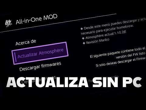 Actualizar MAGIA + FIRMWARE sin PC - Nintendo Switch AIO MOD 🚨