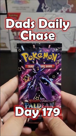 Paldean Fates Pack Opening! Dad's Daily Chase - Day 179!