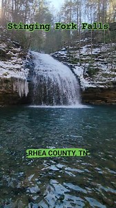 Stinging Fork Falls is located in Rhea County, Tennessee. It is part of Cumberland Trail State Park. #outdooradventuresintennessee #simplelifebigadventures #tennesseewaterfalls #stingingforkfalls Simple Life, Big Adventures | Outdoor Adventures in Tennessee