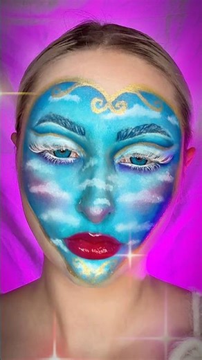 Cloud Makeup ☁️ #cloudmakeup #makeup #makeupartist #makeuptutorial