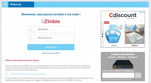 Zimbra Free : tout ce que vous devez savoir sur le webmail de Free | Apps4bcn