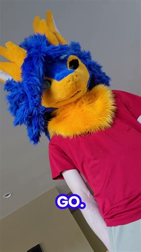 Never getting my mom to try and help me again #furry #mom #nardoragon #fursuit #VRChat