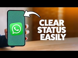 How To Clear WhatsApp Status 2025 (iPhone & Android)
