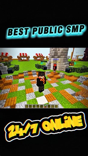 🍟 New Best Cracked Public Smp Server For Minecraft 😻 | Java/Pe/Pojav | 24/7 Online | #audio