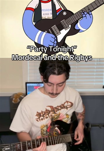 Learn the Riff from Regular Show's Party Tonight