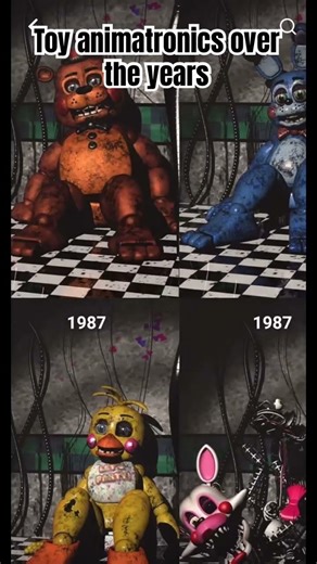 Toy animatronics over the years