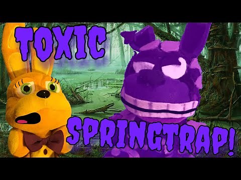 Fnaf Plush - Toxic Springtrap!