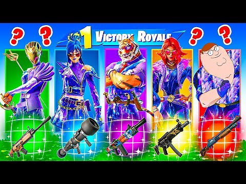 The *RANDOM* GALAXY GLOW BOSS Challenge! (Fortnite)