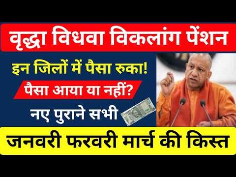 Pension Not Received? Check Your District Status Now (UP Pension 2026 Update)
