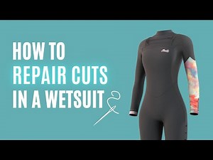 Wetsuit repair: a quick tutorial! What to do when you have a whole in your neoprene