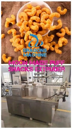🌕✨ Moon Maize Puff Snacks Extruder — Elevate Your Snack Production! #CornPuffExtrudingMachine