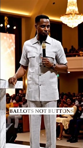 👉 Election is won on ballot, not buttons | #aisermons #christiancomedy