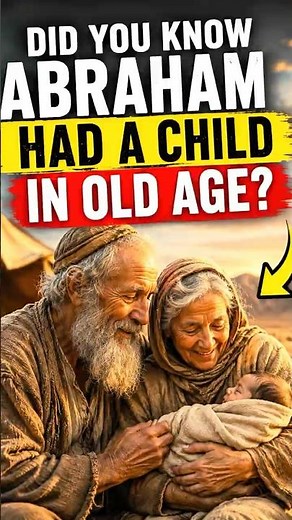 Abraham Had a Child at 100?! Bible Fact #biblestories #christianshorts #abraham