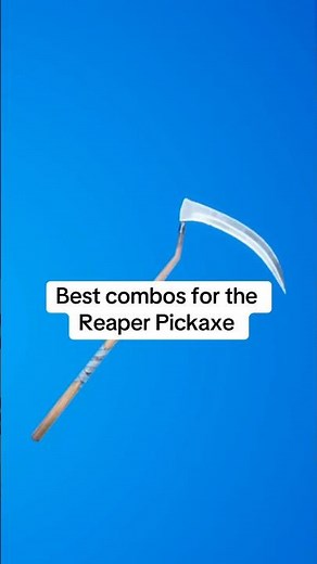 Best combos for the reaper pickaxe #fortnite #itemshop #bestcombos #reaper #reaperpickaxe #og