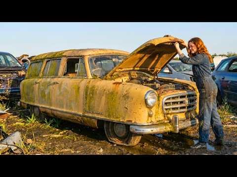ASMR Car Restoration | 1952 Nash Rambler Station Wagon Full Showroom Rebuild | 4K Cinematic POV