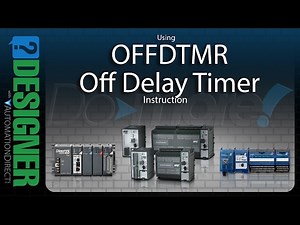 BRX Do-more Designer Using the OFFDTMR Instruction from AutomationDirect