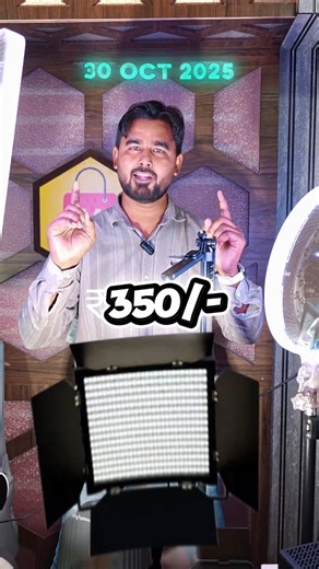 Masood Max - Mobile and Gadget Dealer | HD video recording ke liye ab lighting ka tension khatam! 🔥 Ye LED Display Lights denge perfect brightness, professional look aur cinematic... | Instagram