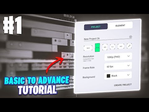 Basic to Advance Alight Motion Tutorial | Alight Motion Interface & Basics | Mobile Editing Tutorial