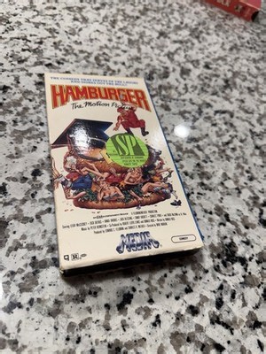 Hamburger The Motion Picture VHS 1986 Media Comedy McCloskey Video Treasure | eBay