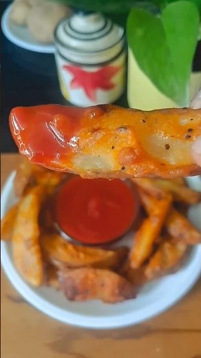 Crispy Potato Fries Recipe | Easy Homemade French fries | Tea Time Snack