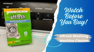 Watch Honest review of Affresh washing machine cleaning tabs on Amazon Live