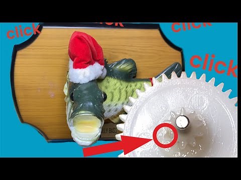 How To Repair The Crown Gear On Your Big Mouth Billy Bass/3 Motor Singing Fish