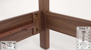 OrangeOne Brown Engineered Wood Frame King Size Platform Bed with Headboard, Footboard, and Under Bed Storage A2CR-051-2HD