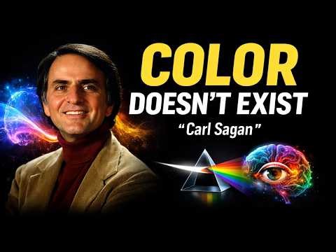 Carl Sagan Explains Why Every Color You Have Ever Seen Is A Lie Your Brain Creates