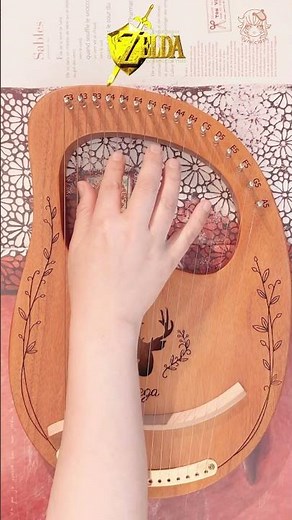 Zelda's Lullaby, The Legend of Zelda: Ocarina of Time [Lyre Harp Cover] #lyre #thelegendofzelda