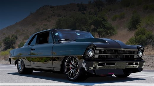 The aggressive Chevy Nova 1966 restomod build