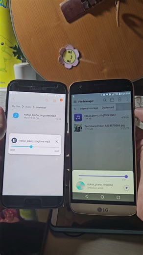 Samsung Galaxy S7 vs LG G5 sound test! #shorts
