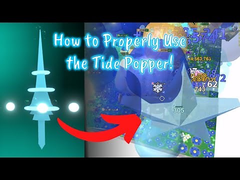 How to PROPERLY Use the *Tide Popper* | Bee Swarm Simulator