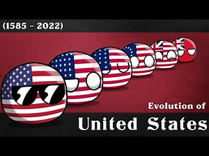 Evolution of United States (1585 - 2022)