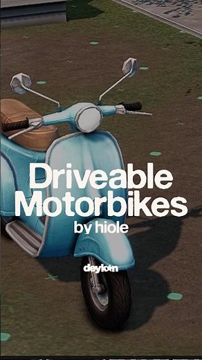 DRIVEABLE BIKES!! 🛵 #thesims4 #ts4mods