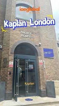 Take a tour to Kaplan International College Londo