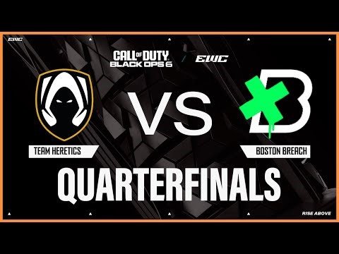 Team Heretics vs. Boston Breach | COD BO6 at EWC 25 - Day 3 - Quarterfinals