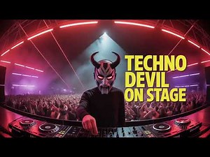 TECHNO DEVIL ON STAGE 👹 Dark & Powerful Rave Mix 2025 Festival Energy