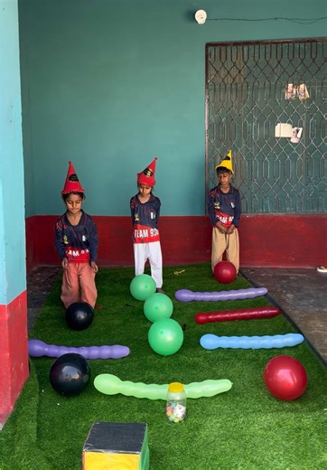 Funny Balloon Challenge for Kids