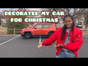 How To Decorate Your Car For Christmas!