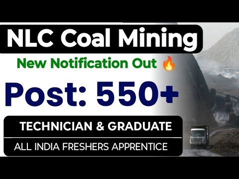 NLC Coal Mining New Notification जारी 😀 NLC Technician & Graduate New Apprentice Recruitment Out|