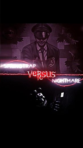 springtrap #vs nightmare #fnaf #wis #edit #shorts
