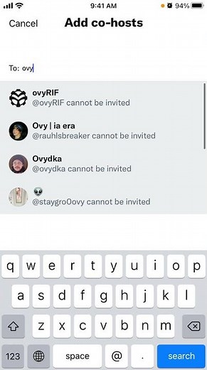 How to invite a Co-host in Twitter Spaces?