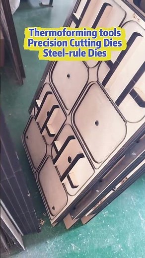 Thermoforming Tools, Cutting dies, steel-rule dies#diecutting #cuttingdies #thermoforming