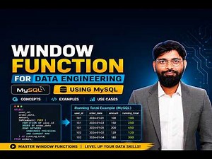 Master SQL Window Functions in MySQL | Complete Guide for Data Engineers