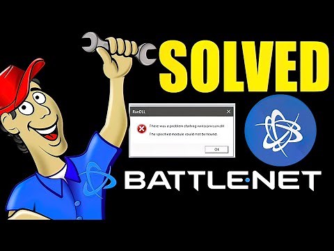 DLL MISSING BATTLE NET ✅ SOLVED