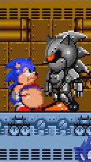 CAN FAT SONIC & TAILS BEAT THE BOSSES in Sonic 2 XL? 🌭 Sonic hacks Shorts #sonicshorts